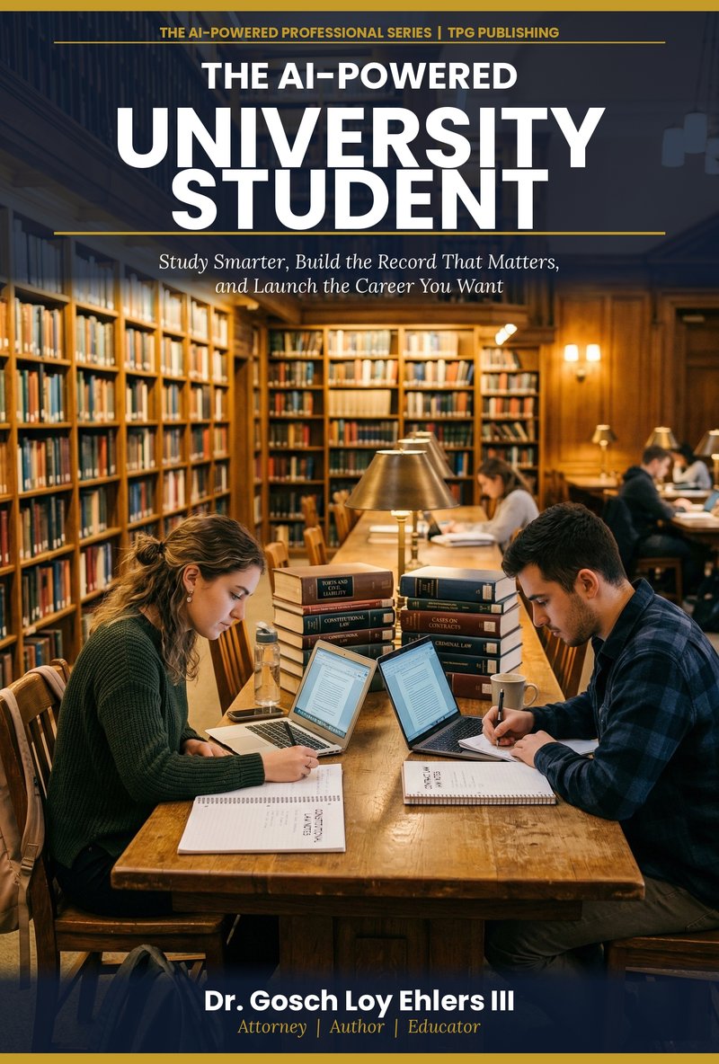 The AI-Powered University Student book cover